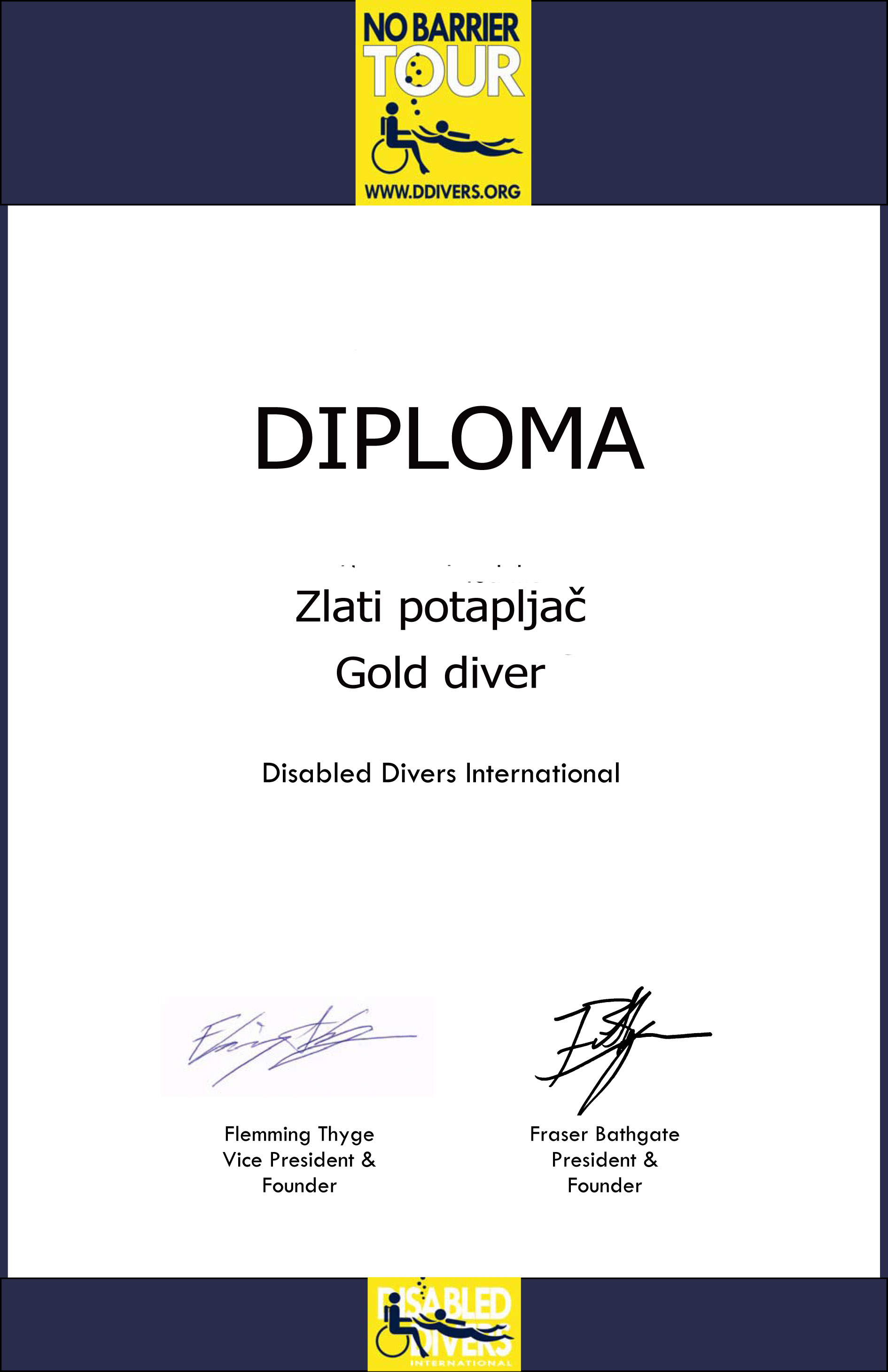 gold diver