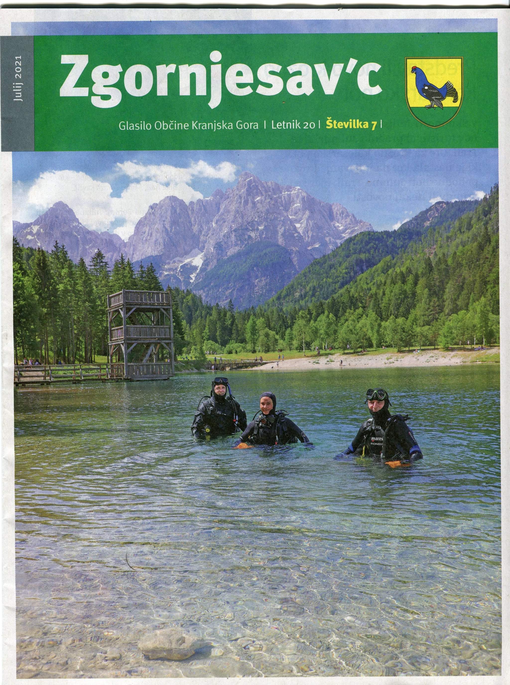 gorenjski glas čistilna akcija jezera Jasna